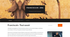 Desktop Screenshot of franciscain.org