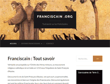 Tablet Screenshot of franciscain.org